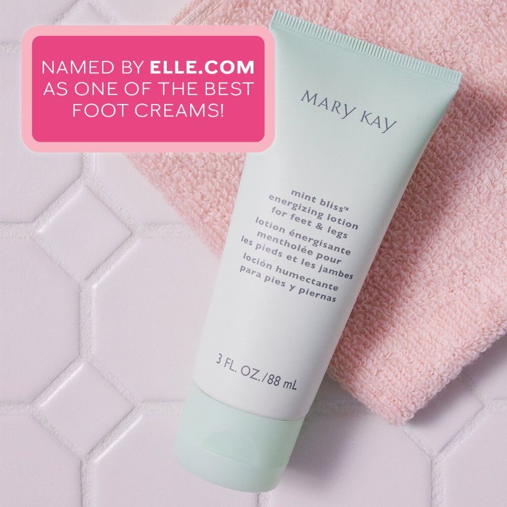 Mary Kay Mint Bliss foot and leg lotion